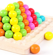 Load image into Gallery viewer, wooden board bead game lovealotter montessori educational board game candy crush game Kids' toy Learning tool Brain development Skill building Lovealotter Children's game Bead maze Montessori toy Fine motor skills Hand eye coordination Child development Playtime fun Cognitive development Kids educational games Early learning toy