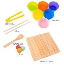 Load image into Gallery viewer, wooden board bead game lovealotter montessori educational board game candy crush game Kids' toy Learning tool Brain development Skill building Lovealotter Children's game Bead maze Montessori toy Fine motor skills Hand eye coordination Child development Playtime fun Cognitive development Kids educational games Early learning toy