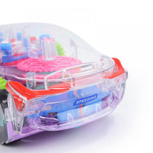 Load image into Gallery viewer, Concept Racing Car Toy | Transparent Car with LED Lights & Music