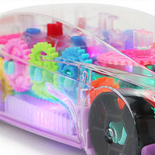 Load image into Gallery viewer, Concept Racing Car Toy | Transparent Car with LED Lights & Music