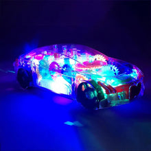 Load image into Gallery viewer, Concept Racing Car Toy | Transparent Car with LED Lights & Music