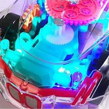 Load image into Gallery viewer, Concept Racing Car Toy | Transparent Car with LED Lights & Music
