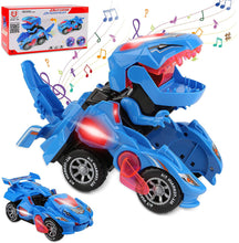 Load image into Gallery viewer, 🎁 50% OFF🎁 LED DINOSAUR TRANSFORMATION CAR TOY