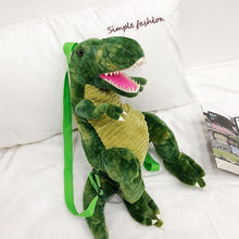 Load image into Gallery viewer, Dinosaur Plush Backpack