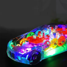 Load image into Gallery viewer, Concept Racing Car Toy | Transparent Car with LED Lights & Music