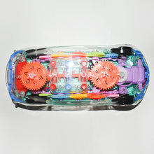 Load image into Gallery viewer, Concept Racing Car Toy | Transparent Car with LED Lights & Music