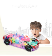 Load image into Gallery viewer, Concept Racing Car Toy | Transparent Car with LED Lights & Music