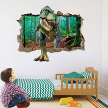 Load image into Gallery viewer, 3D Jurassic Park World Dinosaur Wall Sticker Decal