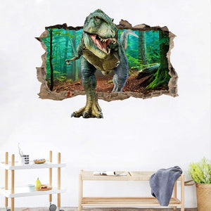 3D Jurassic Park World Dinosaur Wall Sticker Decal
