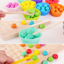 Load image into Gallery viewer, wooden board bead game lovealotter montessori educational board game candy crush game Kids' toy Learning tool Brain development Skill building Lovealotter Children's game Bead maze Montessori toy Fine motor skills Hand eye coordination Child development Playtime fun Cognitive development Kids educational games Early learning toy
