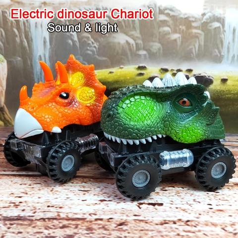 Roaring Dinosaur LED Car 2 PACK Love A Lotter by GILOVERY LLC