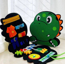 Charger l'image dans la galerie, Toddler Busy Board™ - Sensory Adventures - Dino guide book