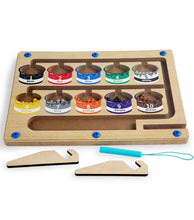 Charger l'image dans la galerie, Woods™ - Maze adventure with magnets - Magnetic sorting board
