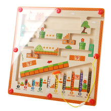 Charger l'image dans la galerie, Magnetic Maze™ - Colorful Counting Fun - Wooden Magnetic Puzzle