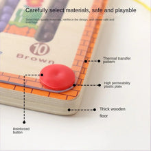 Charger l'image dans la galerie, Magnetic Maze™ - Colorful Counting Fun - Wooden Magnetic Puzzle