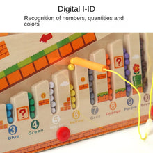 Charger l'image dans la galerie, Magnetic Maze™ - Colorful Counting Fun - Wooden Magnetic Puzzle