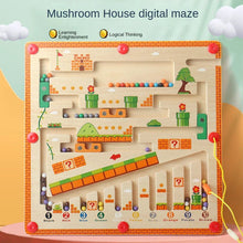 Charger l'image dans la galerie, Magnetic Maze™ - Colorful Counting Fun - Wooden Magnetic Puzzle
