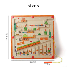Charger l'image dans la galerie, Magnetic Maze™ - Colorful Counting Fun - Wooden Magnetic Puzzle