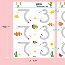 Charger l'image dans la galerie, Line Book™ | First introduction to writing - Exercise book for children