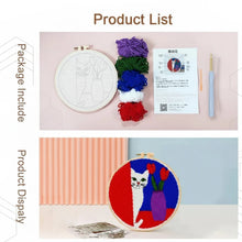 Charger l'image dans la galerie, SoftLoop – Soft &amp; Creative – DIY Punch Needle Home Decor Set