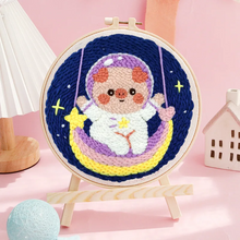 Charger l'image dans la galerie, SoftLoop – Soft &amp; Creative – DIY Punch Needle Home Decor Set