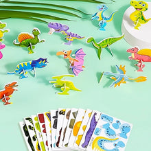 Charger l'image dans la galerie, 3D cartoon puzzle set for children