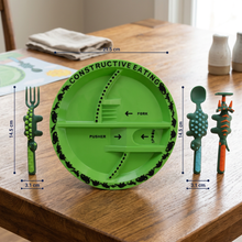 Charger l'image dans la galerie, Dino Themed Dining Set