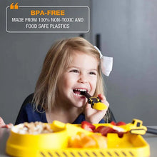 Charger l'image dans la galerie, ExcavaBite Kids' Construction Plate and Utensil Set