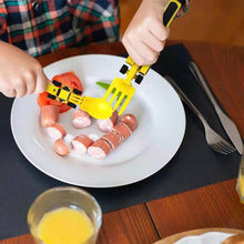 Charger l'image dans la galerie, ExcavaBite Kids' Construction Plate and Utensil Set