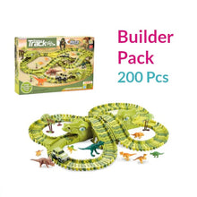 Load image into Gallery viewer, Flexible Dinosaur Race Track Set