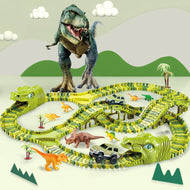 Flexible Dinosaur Race Track Set