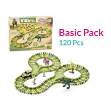 Load image into Gallery viewer, Flexible Dinosaur Race Track Set