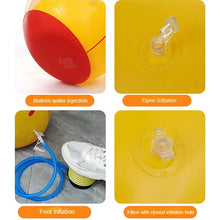 Charger l'image dans la galerie, Sac de frappe gonflable pour enfants – Design animal avec base lestée d'eau