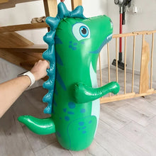 Charger l'image dans la galerie, Sac de frappe gonflable pour enfants – Design animal avec base lestée d'eau