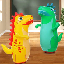 Charger l'image dans la galerie, Sac de frappe gonflable pour enfants – Design animal avec base lestée d'eau