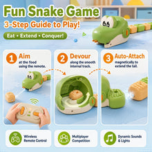 Load image into Gallery viewer, Magnetic Snake Game Eating Itself - Remote Control Snake Set