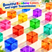 Load image into Gallery viewer, ColorStack™ - Montessori Cube Building Set