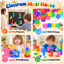 Load image into Gallery viewer, ColorStack™ - Montessori Cube Building Set