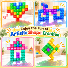 Load image into Gallery viewer, ColorStack™ - Montessori Cube Building Set