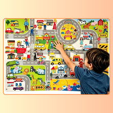 Charger l'image dans la galerie, Tableau en feutre d'apprentissage Montessori - Explorez des mondes imaginaires !