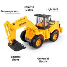 Charger l'image dans la galerie, Digdance - Dancing Excavator + Bulldozer With Light &amp; Music Show