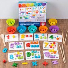 Charger l'image dans la galerie, Montessori Ball Sorting &amp; Counting Set