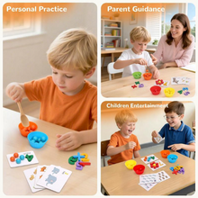 Charger l'image dans la galerie, Montessori Ball Sorting &amp; Counting Set