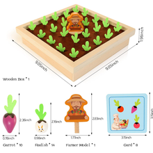 Charger l'image dans la galerie, Kit de jeu de mémoire La récolte des carottes