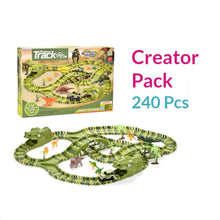 Load image into Gallery viewer, Flexible Dinosaur Race Track Set