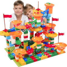 Load image into Gallery viewer, Marble Run Track Building Blocks Kit