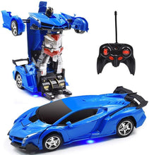 Load image into Gallery viewer, RC ULTRA-SENSING TRANSFORMED ROBOT CAR