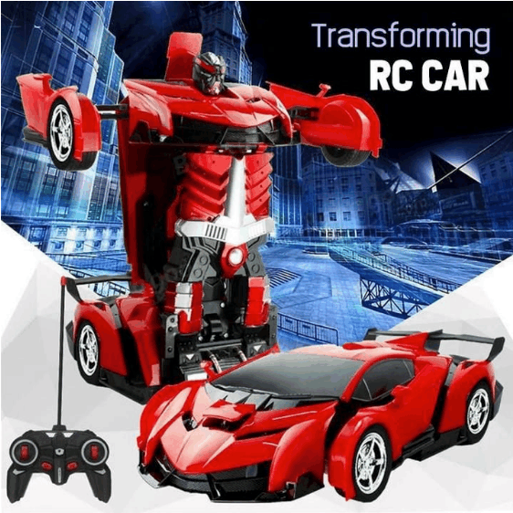 Transforming robot radio controlled car deals