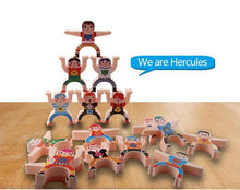 Load image into Gallery viewer, Acrobatic Hercules Wooden Stacking Toy Set