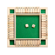 Load image into Gallery viewer, Shut The Box Board Game